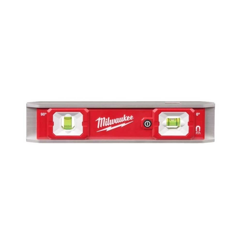 Рівень магнітний Milwaukee Torpedo з LED-підсвіткою 23 см (4932498742)