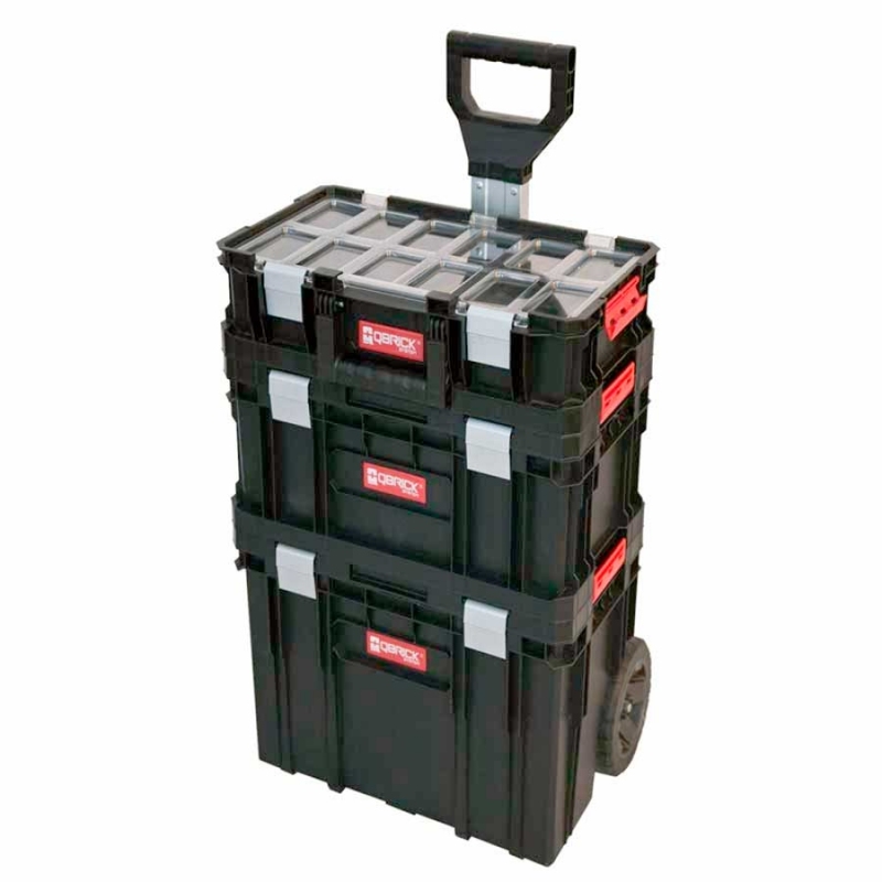 Набір ящиків для інструментів Qbrick System TWO Set Alu Vario