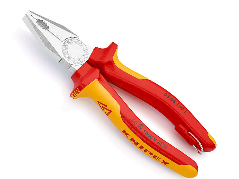 Плоскогубцы комбинированные, 180 мм Knipex 03 06 180 T