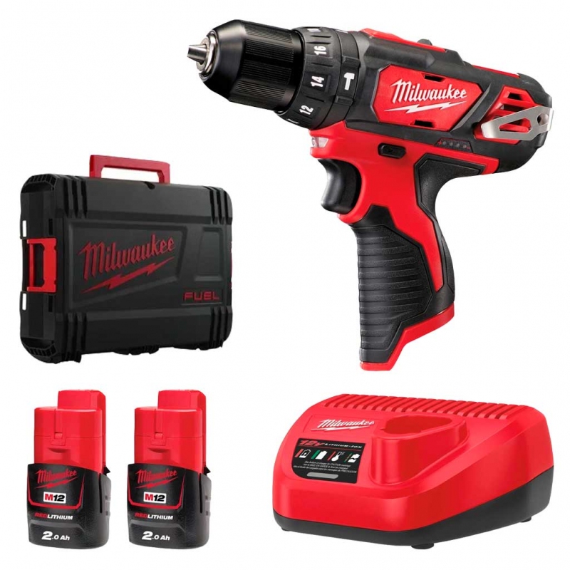 Акумуляторний ударний дриль-шуруповерт Milwaukee M12 BPD-202C (4933441940)