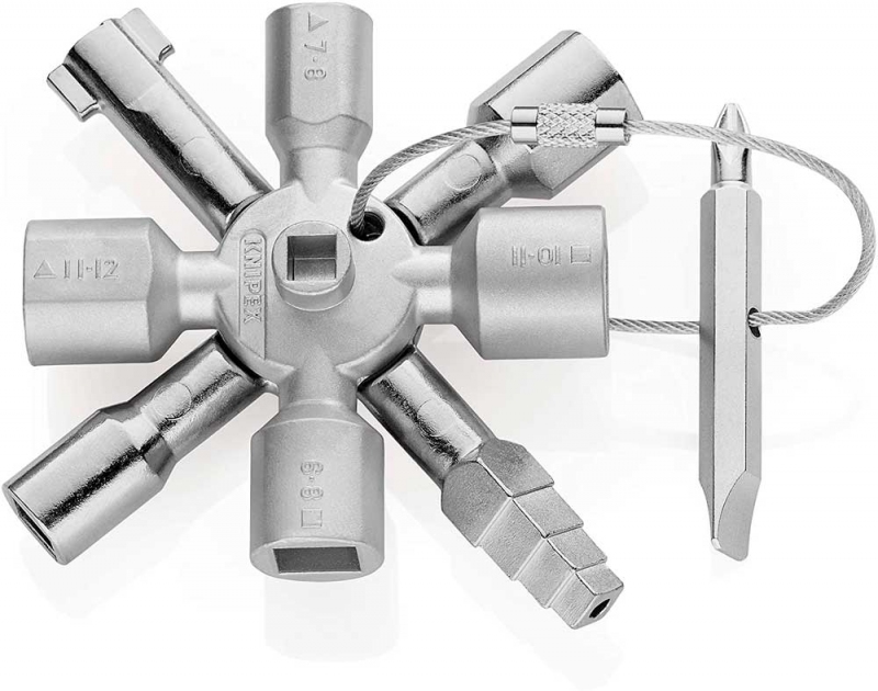 Многофункциональный ключ KNIPEX TwinKey® 00 11 01