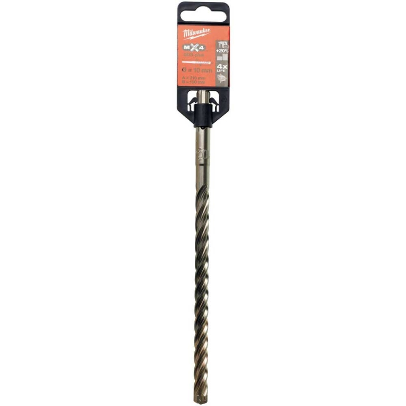 Бур Milwaukee SDS-PLUS MX4 Ø10x215х150 мм (4932352027)