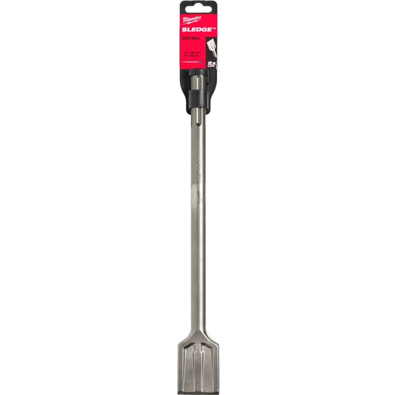 Долото широке Milwaukee SDS-Max SLEDGE™ 50 × 380 мм (4932478268)