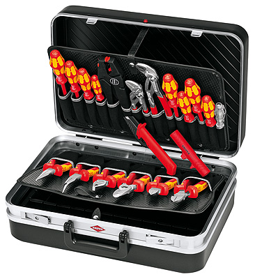 Чемодан для инструмента, набор электрика Knipex, 00 21 20