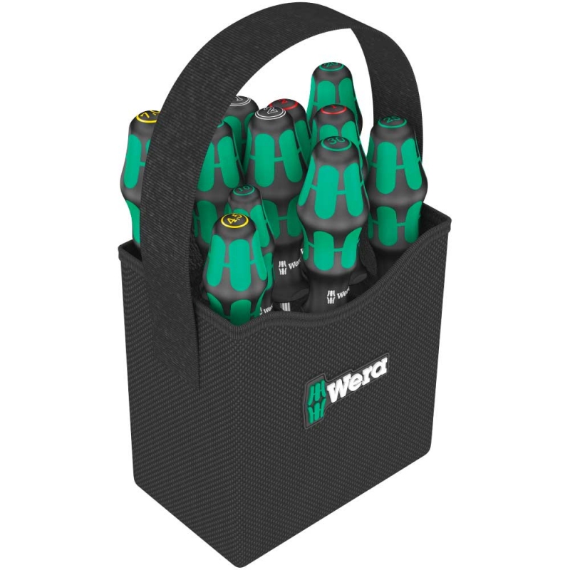 Набор отверток в подсумке WERA KRAFTFORM 2GO 300, 05004313001