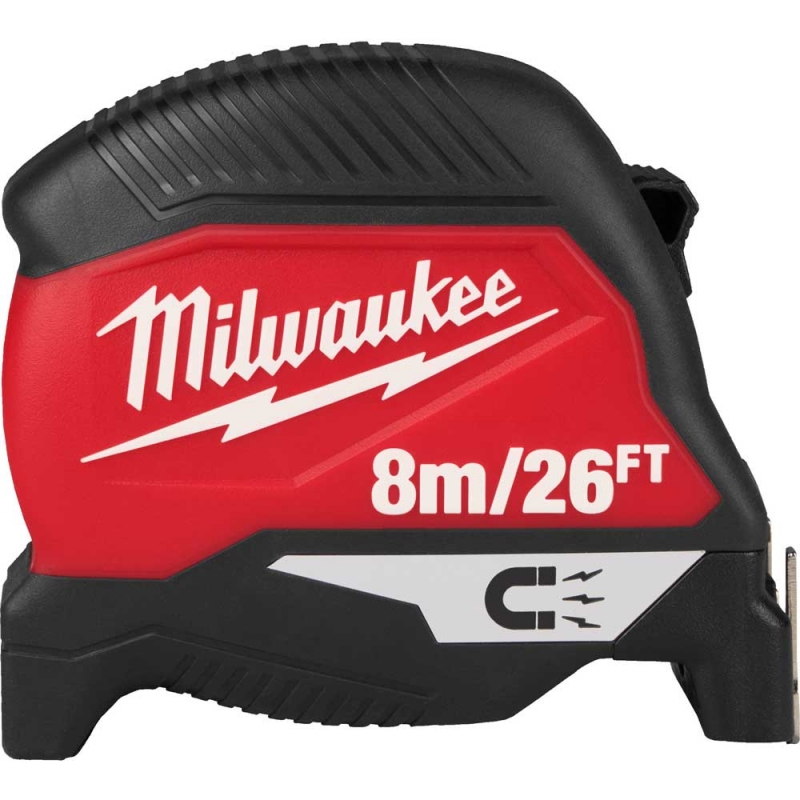 Рулетка магнітна Milwaukee Magnetic Gen 4, 8 м / 26 ft (4932498771)