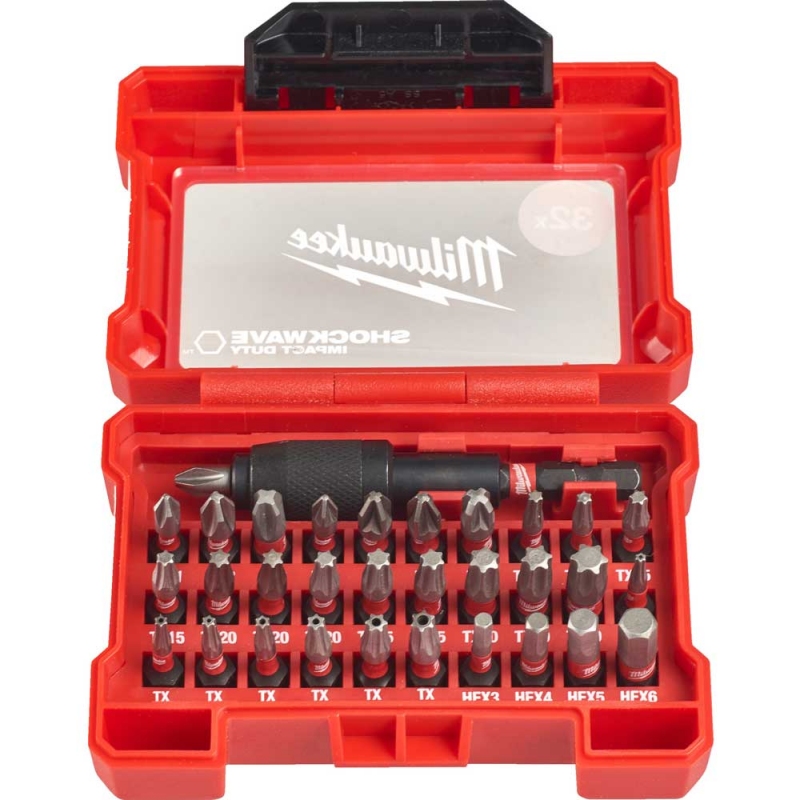 Набір біт Milwaukee Shockwave 32 шт (4932464240)