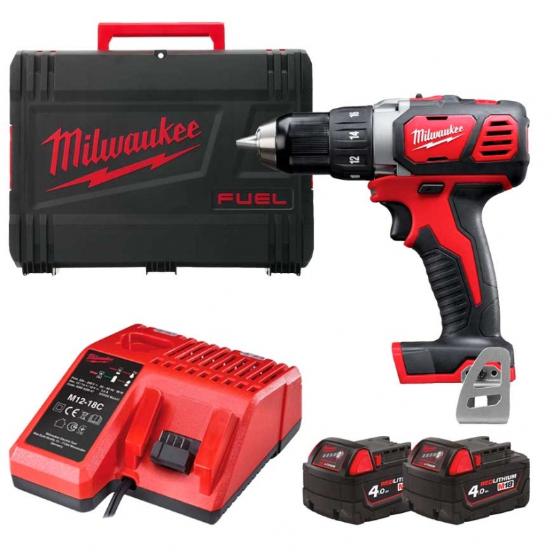 Акумуляторний дриль-шурупокрут Milwaukee M18 BDD-402C (4933443565)