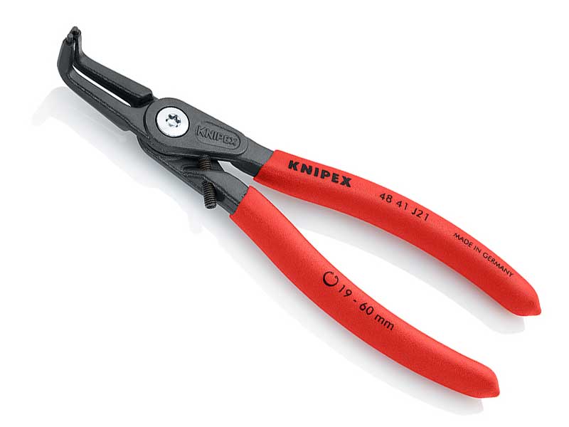 Прецизионные щипцы для внутренних стопорных колец в отверстиях KNIPEX 48 41 J21