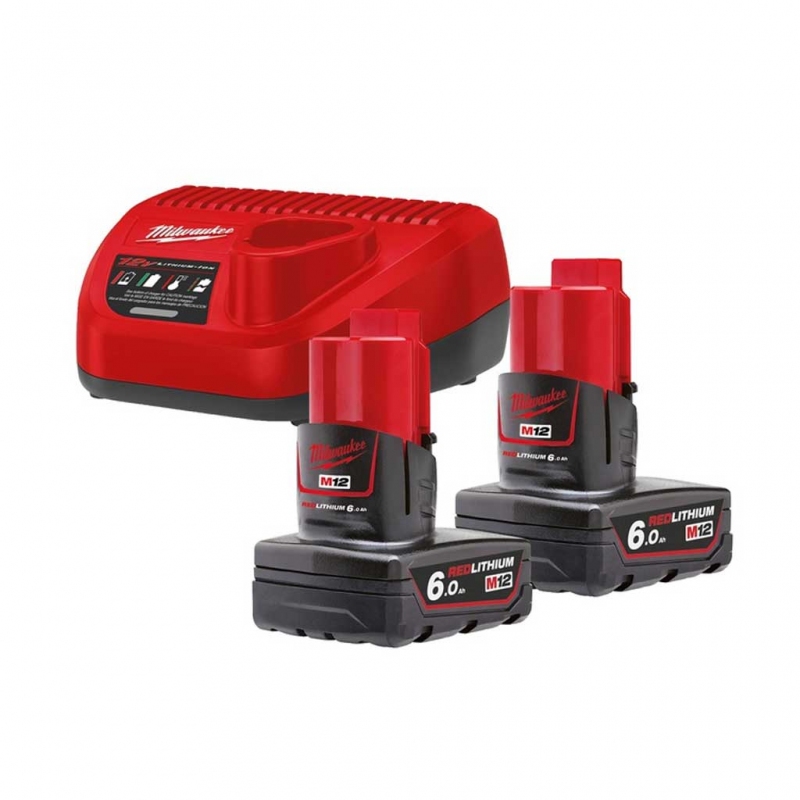 Енергокомплект Milwaukee M12 NRG-602 (4933451903)