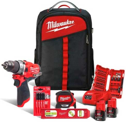 Набор монтажника Milwaukee M12 FPD-202BA 4933471382