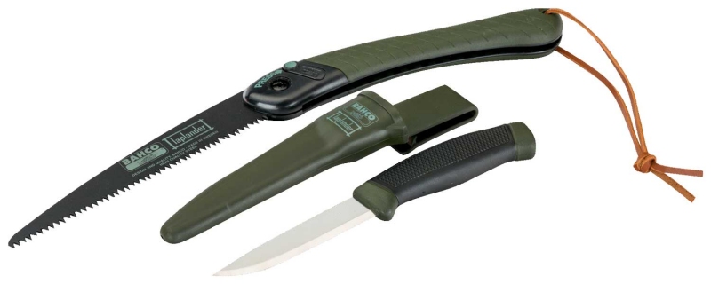 Набір Bahco LAP-KNIFE обрізна пилка 396-LAP + ніж 2444