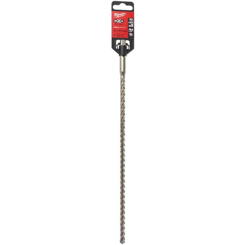 Бур Milwaukee SDS-PLUS MX4 Ø8x315х250 мм (4932352712)