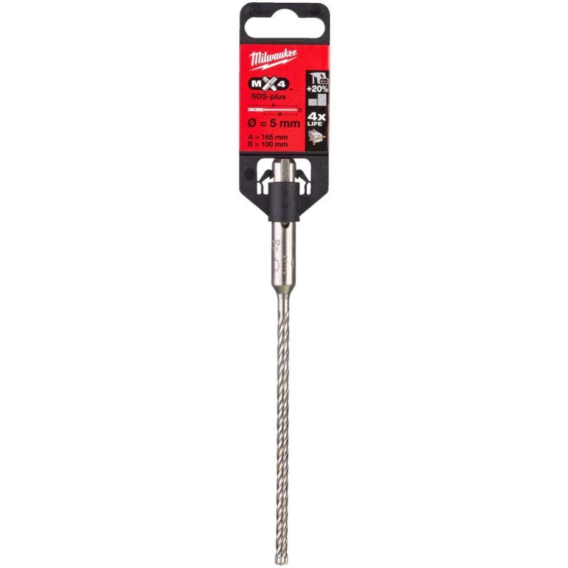 Бур Milwaukee SDS-PLUS MX4 Ø5.5x215х150 мм (4932478469)
