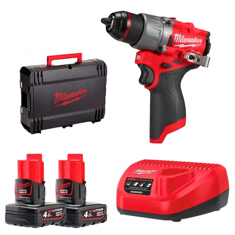 Акумуляторний ударний дриль-шурупокрут Milwaukee M12 FPD2-402X (4933479869)
