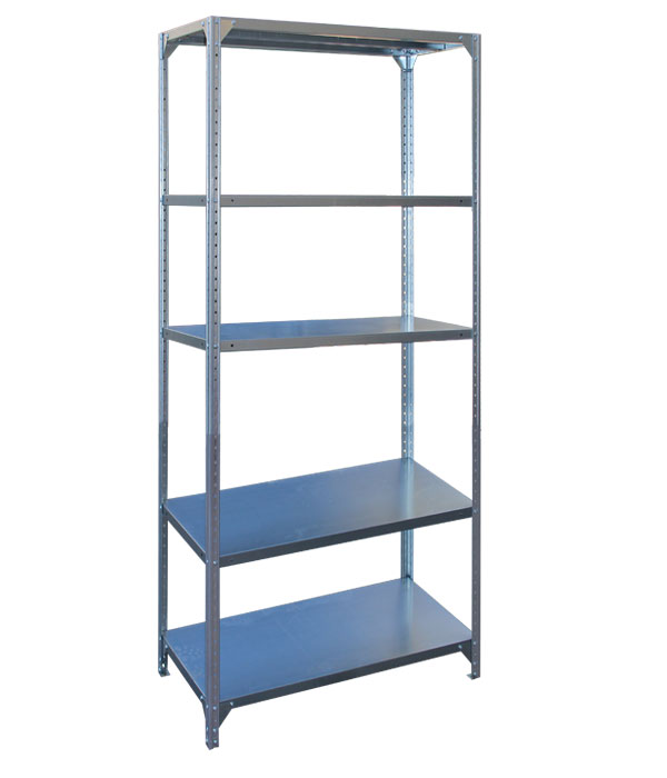 Стеллаж металлический оцинкованный СК 150/100х60/5