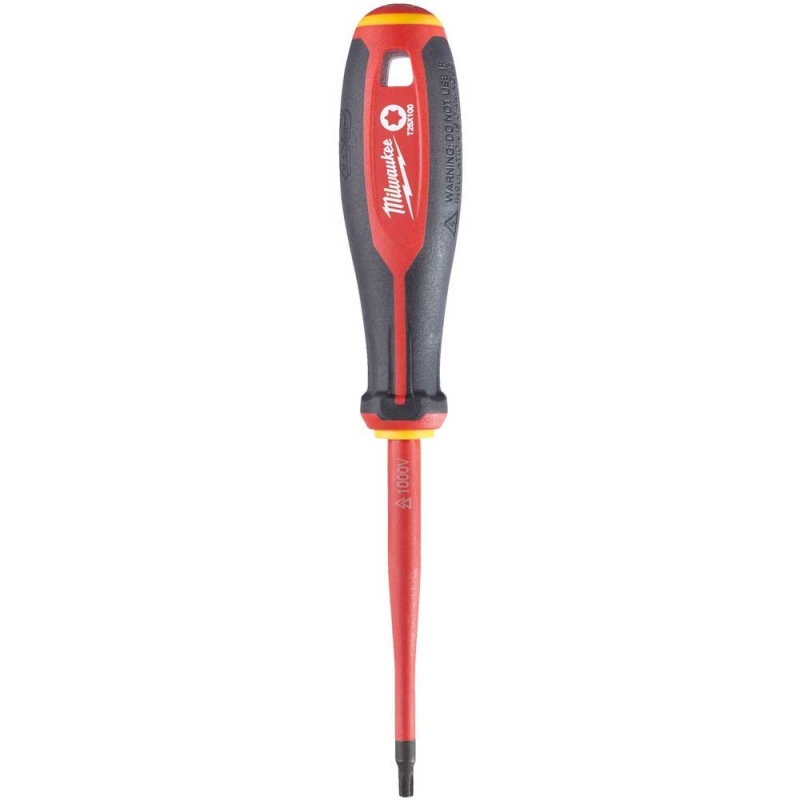 Викрутка VDE діелектрична Milwaukee T25 x 100 (4932478731)