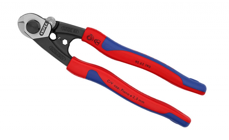 Ножницы для резки проволочных тросов кованые KNIPEX 95 62 190