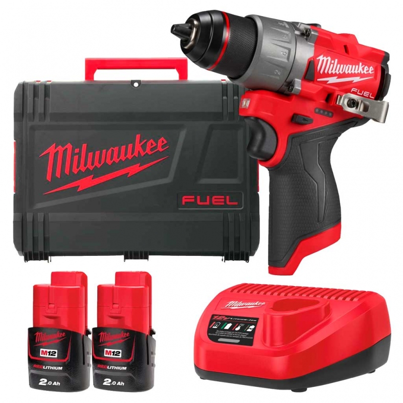Акумуляторний дриль-шурупокрут Milwaukee M12 FDD2-202X (4933479873)