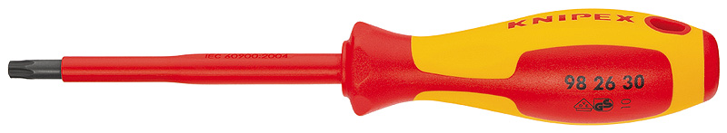 Отвертка для винтов Torx Knipex 98 26 20