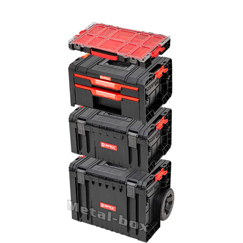 Набір ящиків для інструментів Qbrick System Pro Set 3 Drawer 2 (5901238258116)