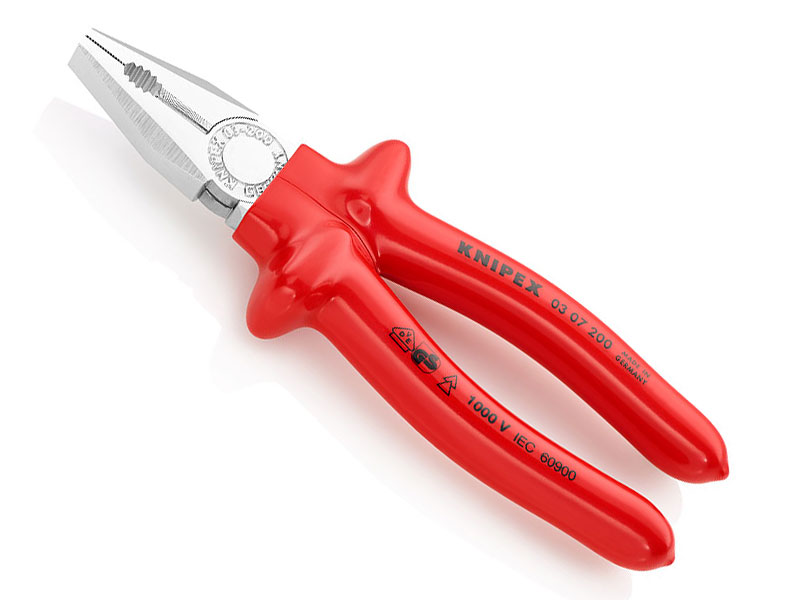 Плоскогубцы комбинированные, 200 мм Knipex 03 07 200
