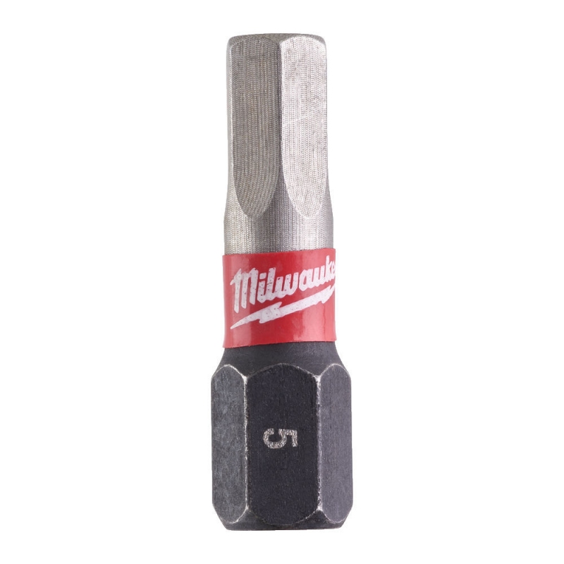 Біта Milwaukee Shockwave Hex5 25 мм, 2 шт (4932430896)