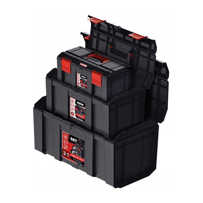 Набір ящиків Qbrick System Regular R-BOX Set: 19+16+13 