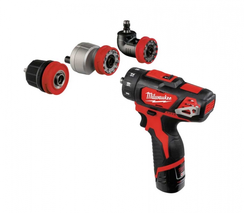 Аккумуляторная дрель-шуруповерт Milwaukee M12 BDDX-202C, 4933447830