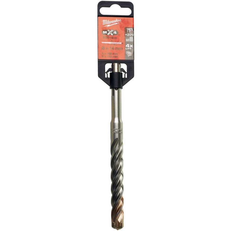 Бур Milwaukee SDS-PLUS MX4 Ø14x160х110 мм (4932352036)
