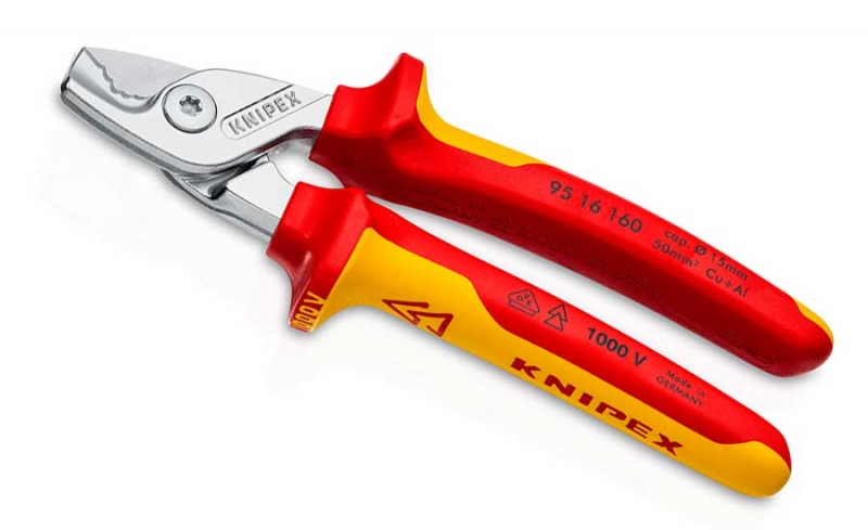 Ножницы для резки кабелей, 160 мм Knipex 95 16 160