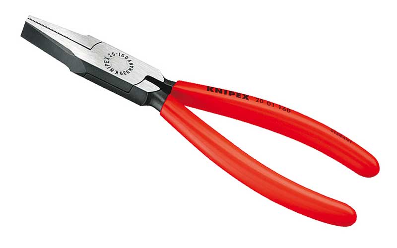 Плоскогубцы с гладкими губками, 125 мм Knipex 20 01 125