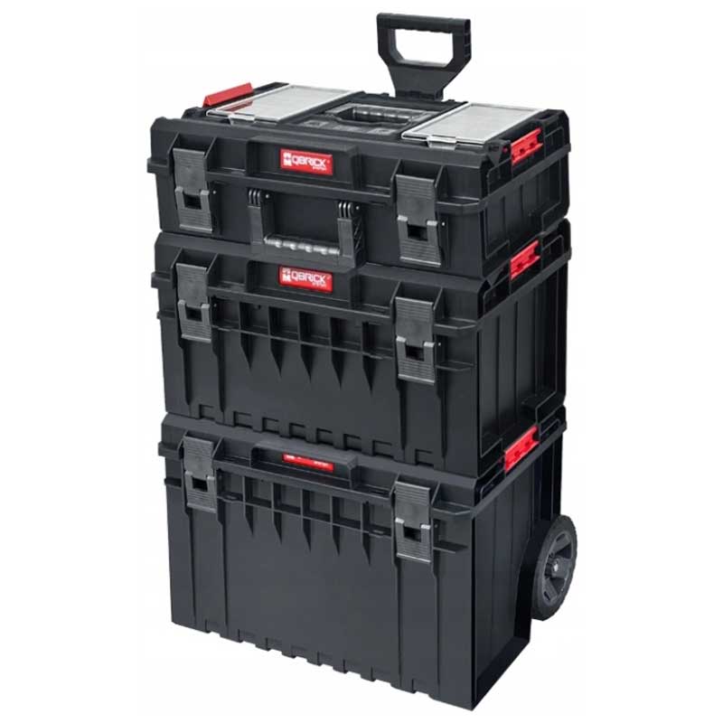 Набір ящиків для інструментів Qbrick System One Cart Profi Set 2