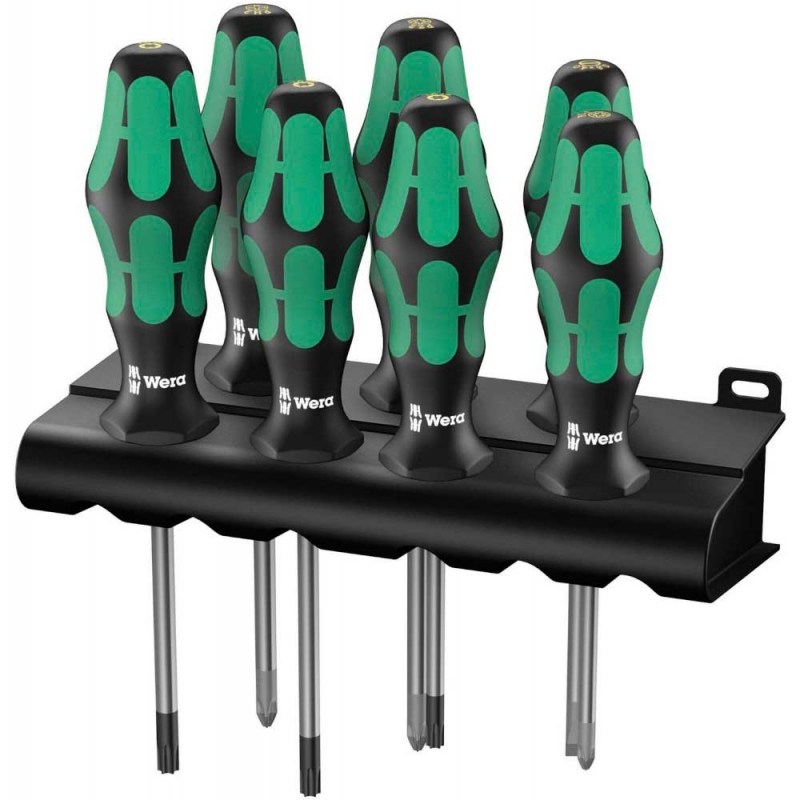 Набор отверток WERA Kraftform Plus Lasertip 335/350/367/7 , 05320540001