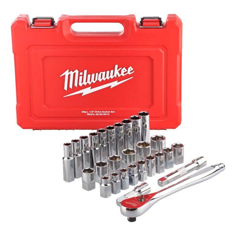Набір метричних головок Milwaukee 1/2