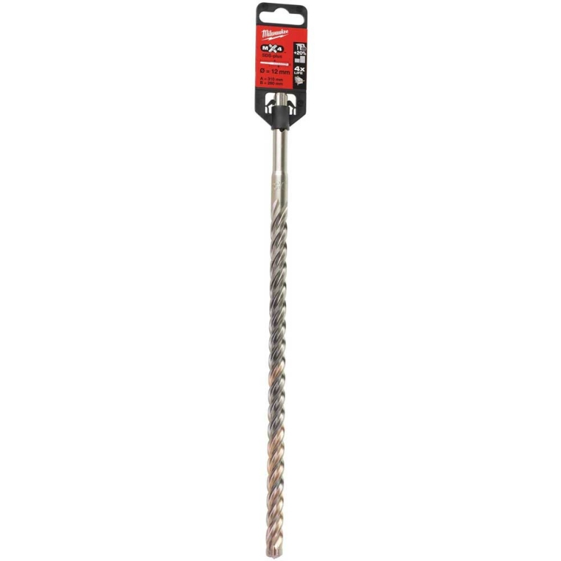 Бур Milwaukee SDS-PLUS MX4 Ø12x310х250 мм (4932352034)