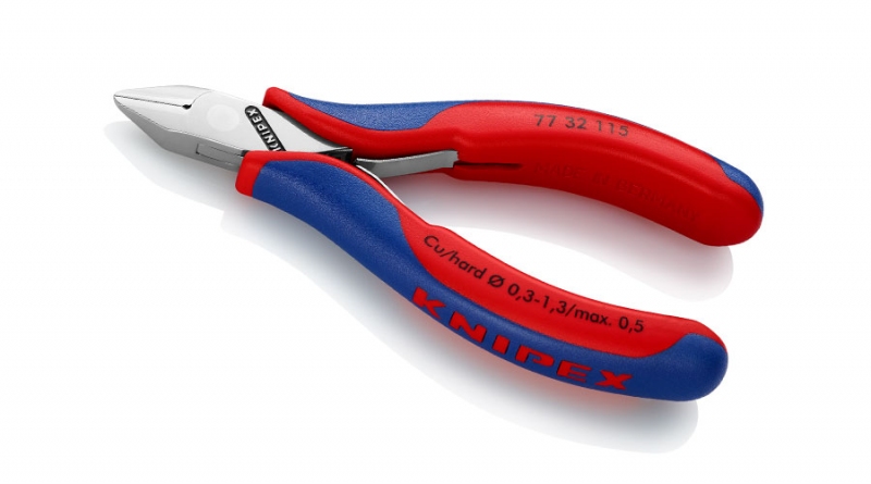 Кусачки боковые для электроники KNIPEX  77 32 115