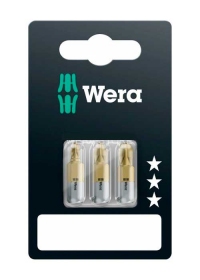 Биты под винты Phillips WERA 851/1 TiN SB, 3шт 05073515001