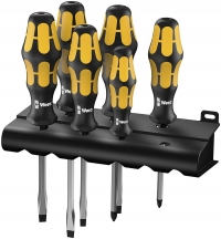 Набор отверток Wera Kraftform 932 S/6 + подставка, 05018283001