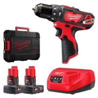 Акумуляторний ударний дриль-шуруповерт Milwaukee M12 BPD-402C (4933441935)