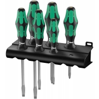 Набор отверток WERA Kraftform Plus Lasertip 334 SK/6 Rack , 05007680001