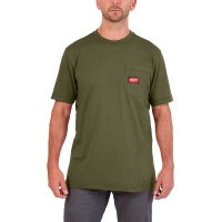 Футболка Milwaukee WT SS GN (XXL) зелена (4932493022)