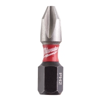 Біта Milwaukee Shockwave PH2 x 25 мм - 1 шт (4932430853/1)
