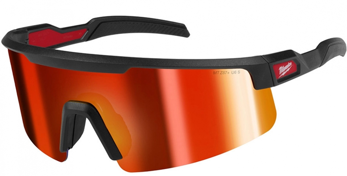 Окуляри захисні Milwaukee Large Format дзеркальні Sunburst 4932500723