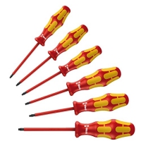 Набор отверток Wera Kraftform Plus Серия 100, 167 i/6, 05133356001