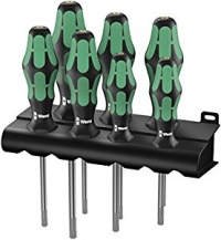 Набор отверток WERA Kraftform Plus 367/7 TORX® HF с фиксирующей функцией, 05223161001
