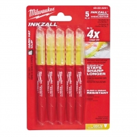 Набір текстмаркерів Milwaukee Inkzall 5 шт (48223201)