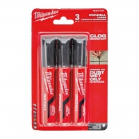 Набір маркерів Milwaukee InkZAll (L), чорний 3шт (4932471554)