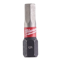 Біта Milwaukee Shockwave Hex5 25 мм, 2 шт (4932430896)