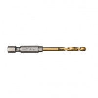 Свердло по металу Milwaukee RedHEX HSS-G TiN, Ø4 мм, 2шт (48894708)